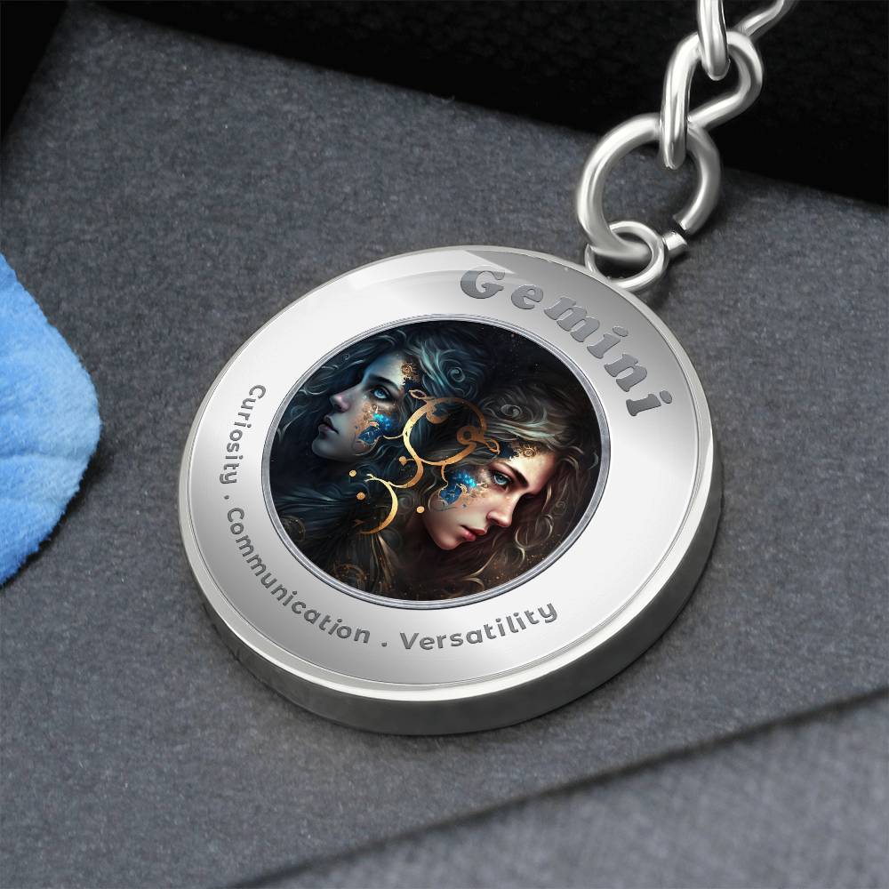 Gemini - Affirmation Keychain - More Than CharmsMore Than Charms