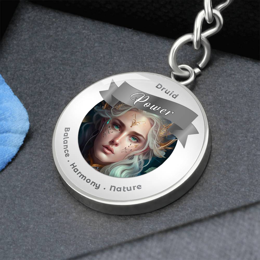 Druid - RPG Fantasy Affirmation Keychain - More Than CharmsMore Than Charms