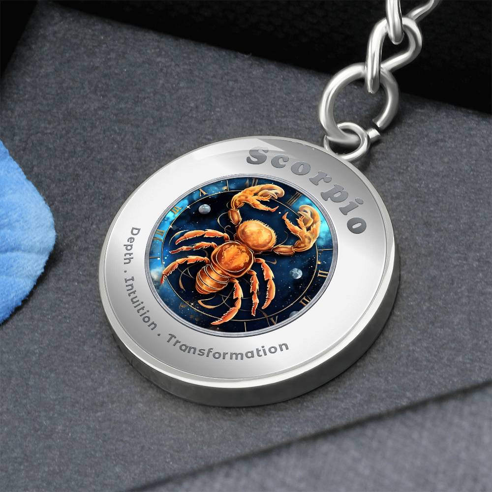 Scorpio - Affirmation Keychain - More Than CharmsMore Than Charms