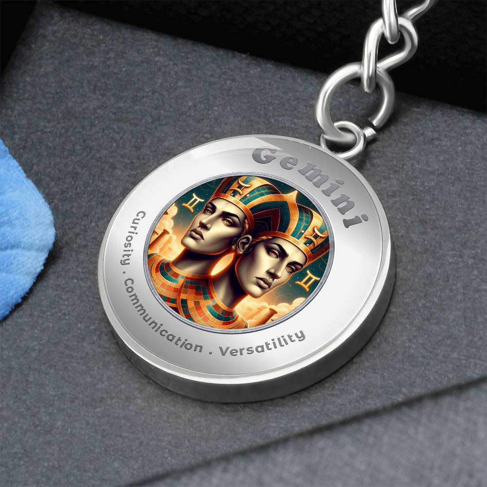 Gemini - Affirmation Keychain - More Than CharmsMore Than Charms