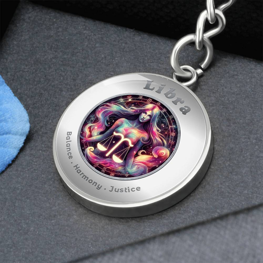 Libra - Affirmation Keychain - More Than CharmsMore Than Charms