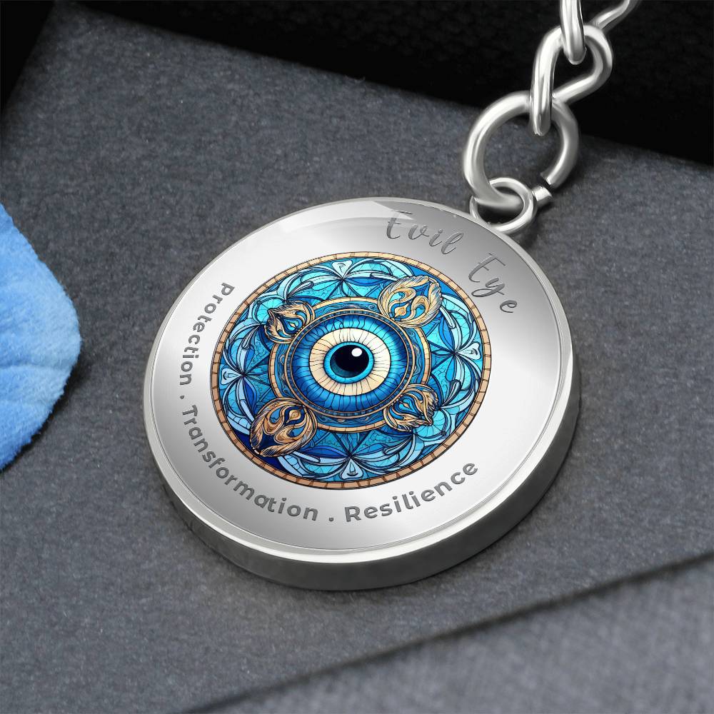 Evil Eye - Affirmation Keychain - More Than CharmsMore Than Charms