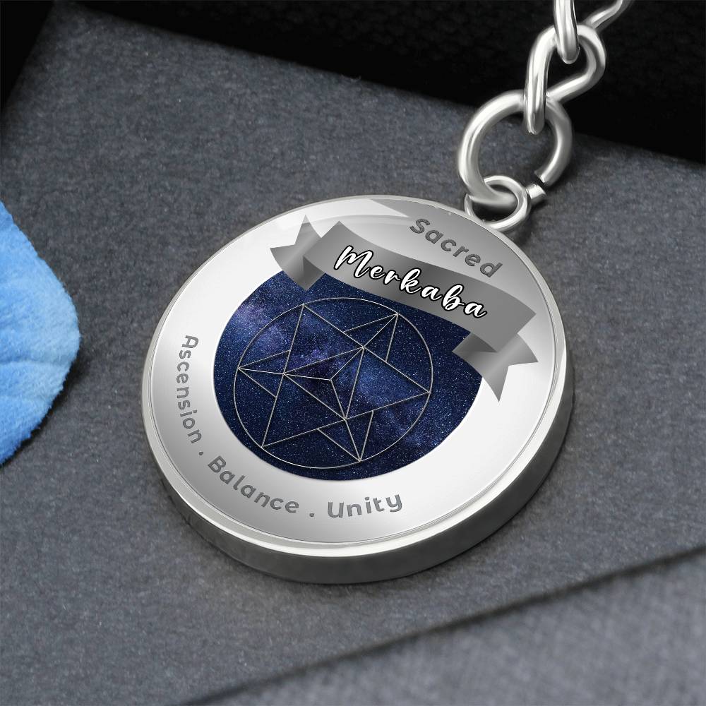 Merkaba - Affirmation Keychain - More Than CharmsMore Than Charms