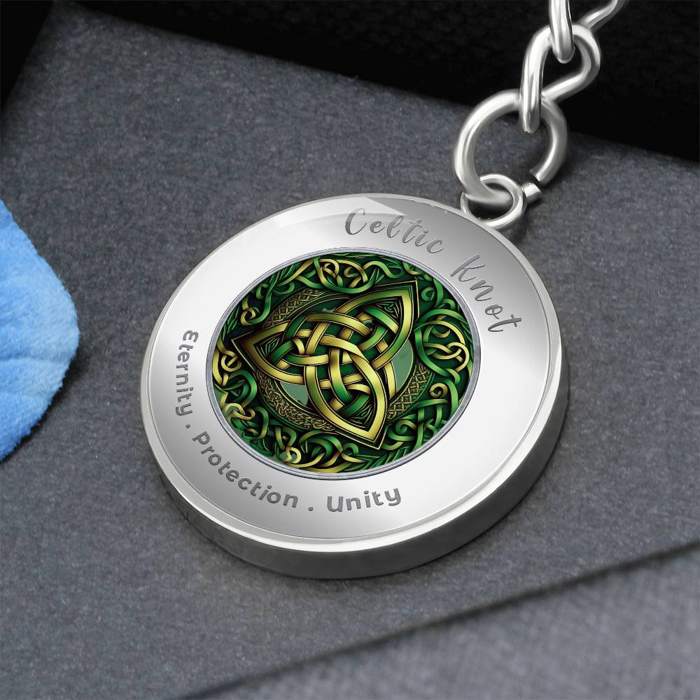 Celtic Knot - Affirmation Keychain - More Than CharmsMore Than Charms