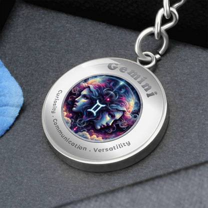 Gemini - Affirmation Keychain - More Than CharmsMore Than Charms