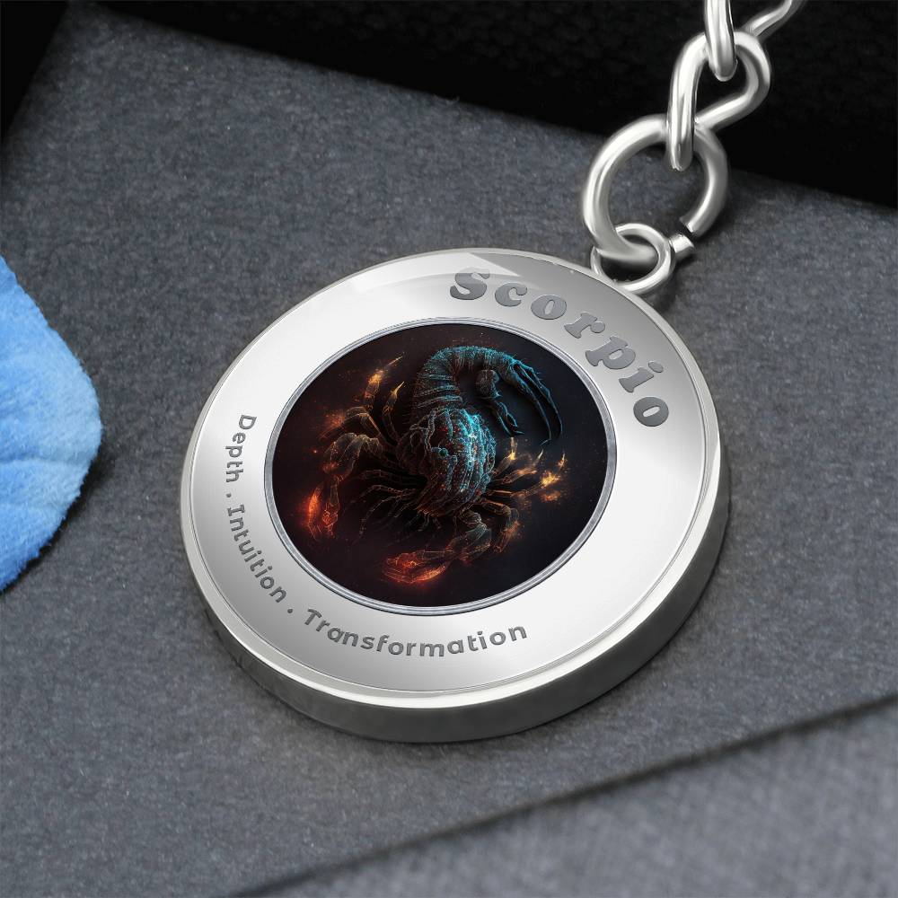Scorpio - Affirmation Keychain - More Than CharmsMore Than Charms
