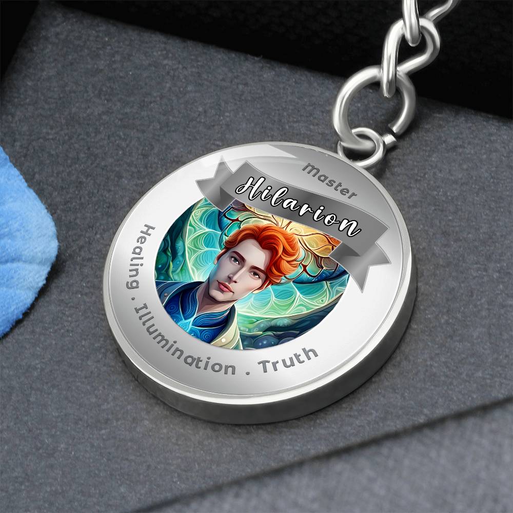 Hilarion - Affirmation Keychain For Healing, Illumination & Truth - More Than CharmsMore Than Charms