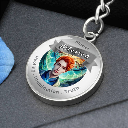 Hilarion - Affirmation Keychain For Healing, Illumination & Truth - More Than CharmsMore Than Charms