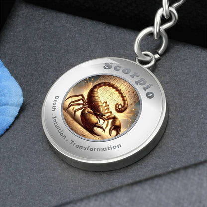 Scorpio - Affirmation Keychain - More Than CharmsMore Than Charms