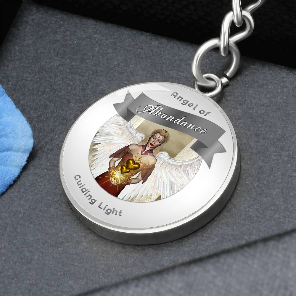 Abundance - Guardian Angel Affirmation Keychain - More Than CharmsMore Than Charms