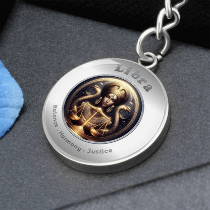 Libra - Affirmation Keychain - More Than CharmsMore Than Charms