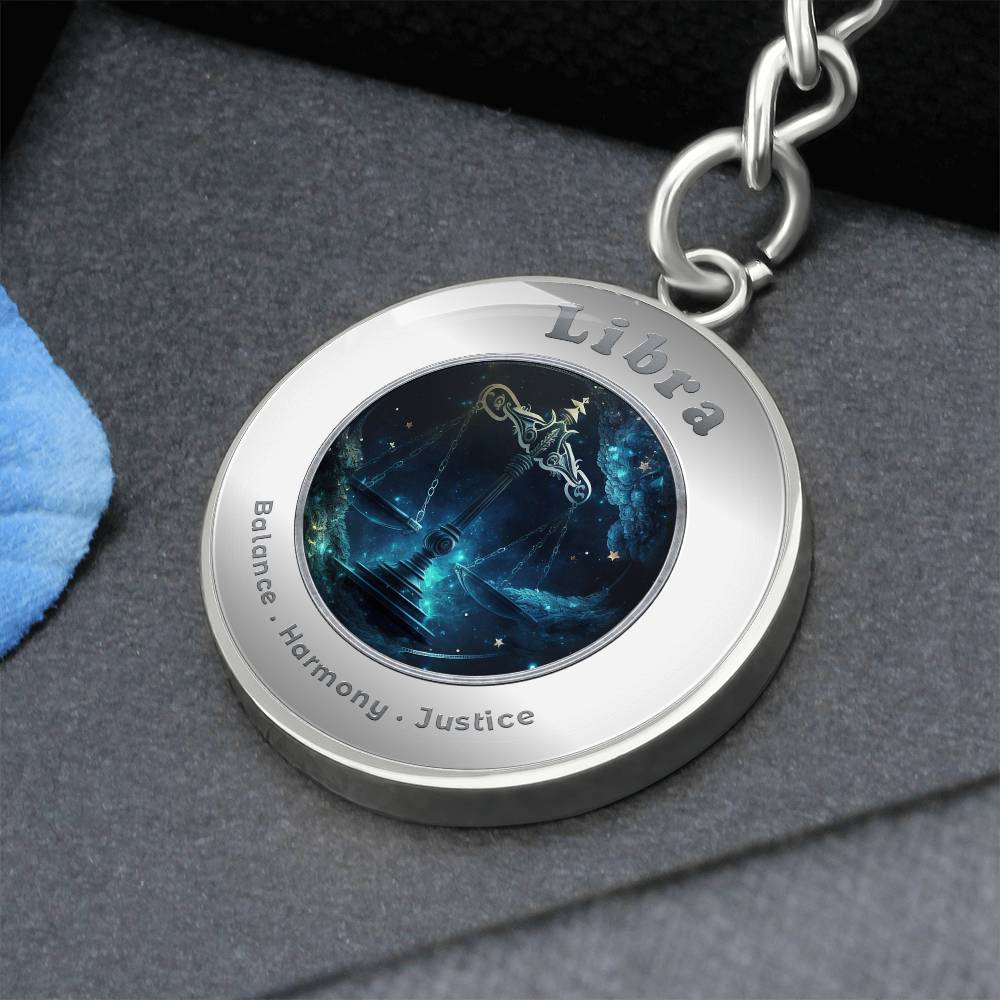 Libra - Affirmation Keychain - More Than CharmsMore Than Charms
