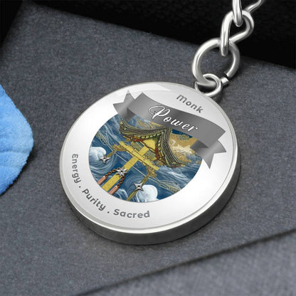 Monk 2 - RPG Fantasy Affirmation Keychain - More Than CharmsMore Than Charms