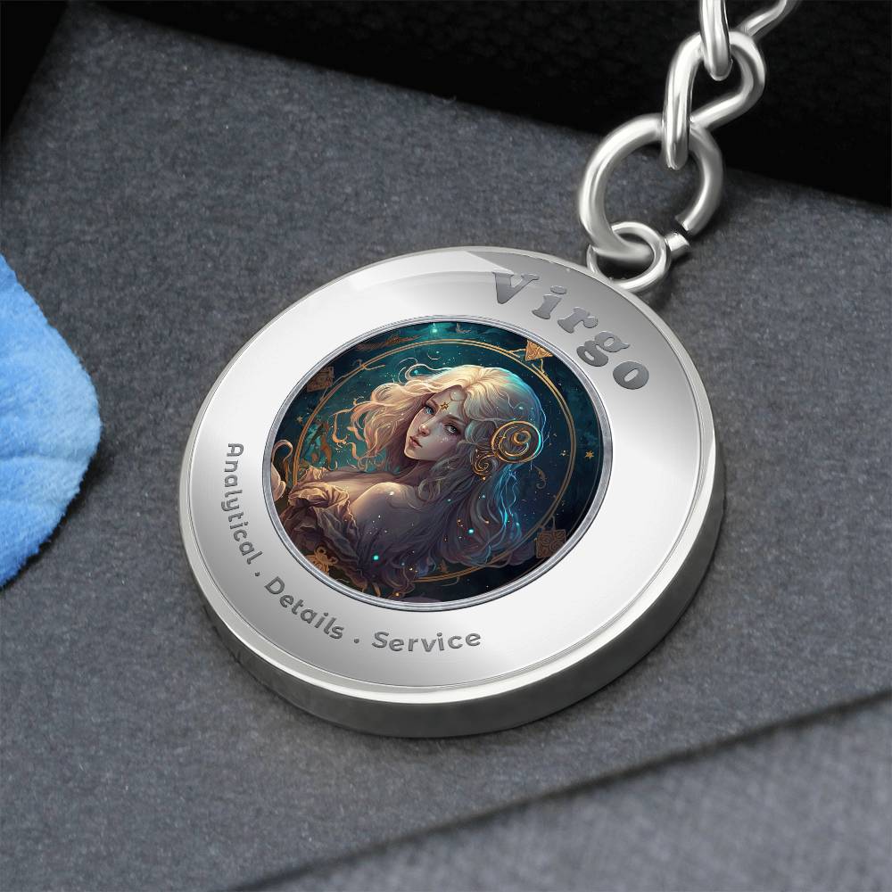 Virgo- Affirmation Keychain - More Than CharmsMore Than Charms