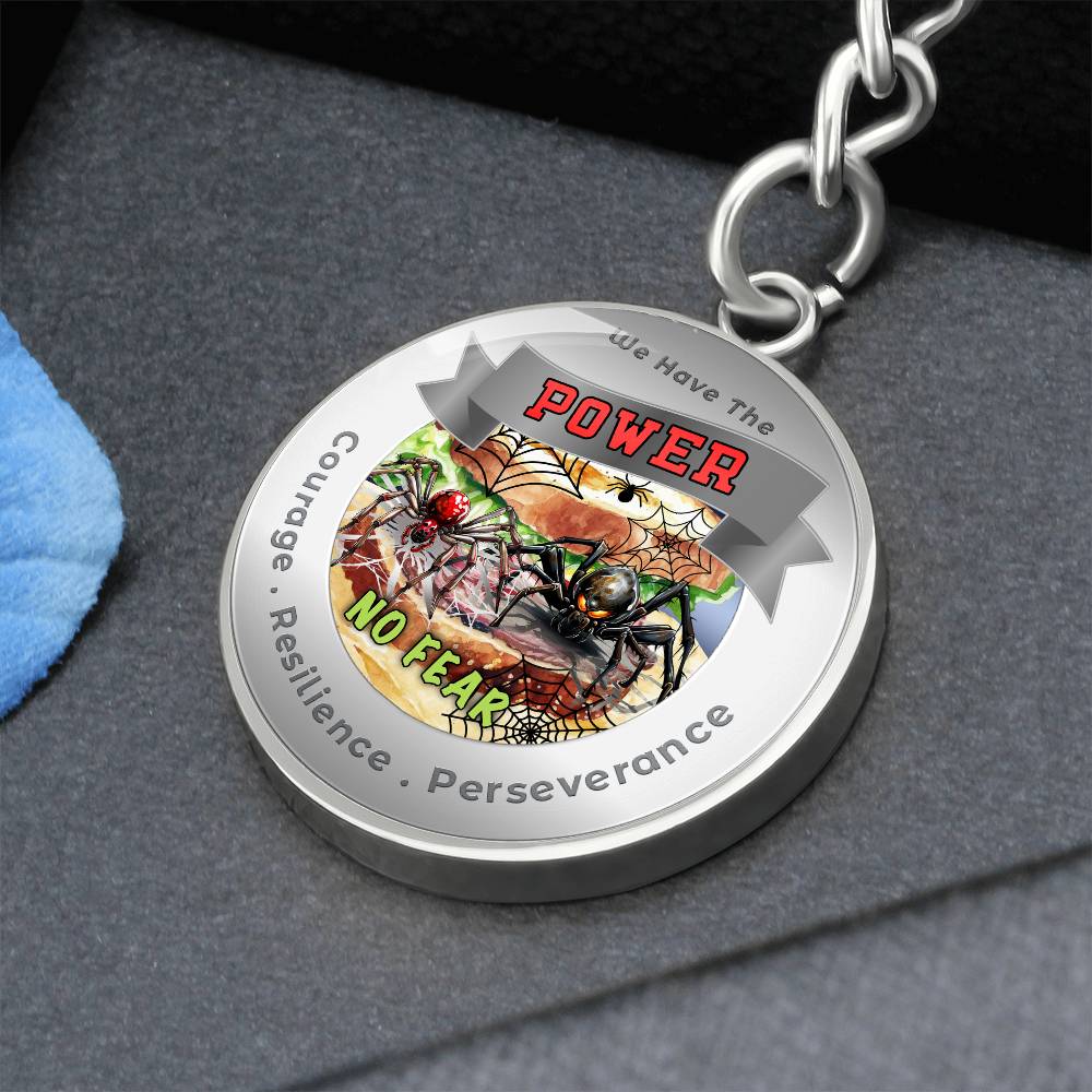 Spider - Power Animal Affirmation Keychain - More Than CharmsMore Than Charms