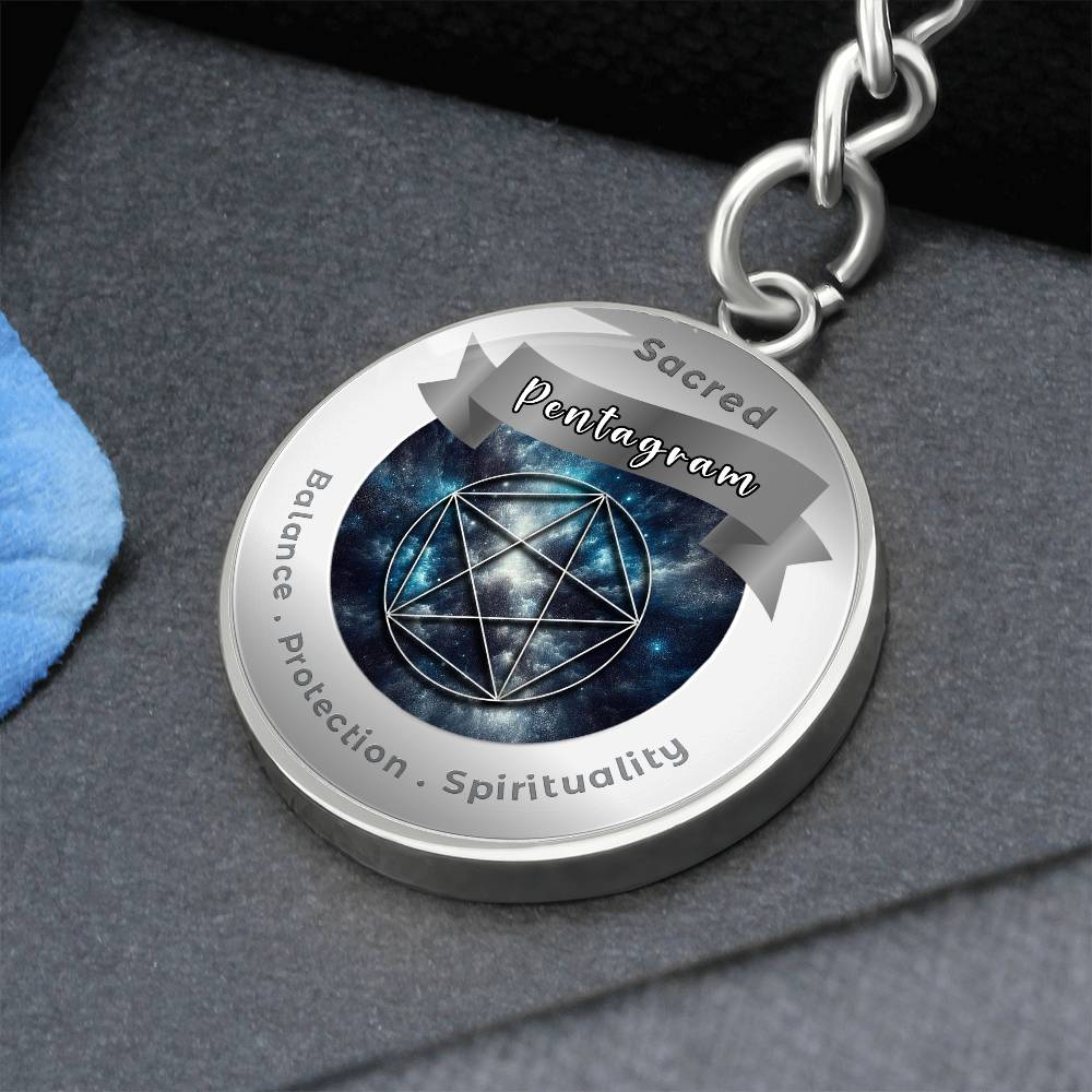 Pentagram - Affirmation Keychain - More Than CharmsMore Than Charms