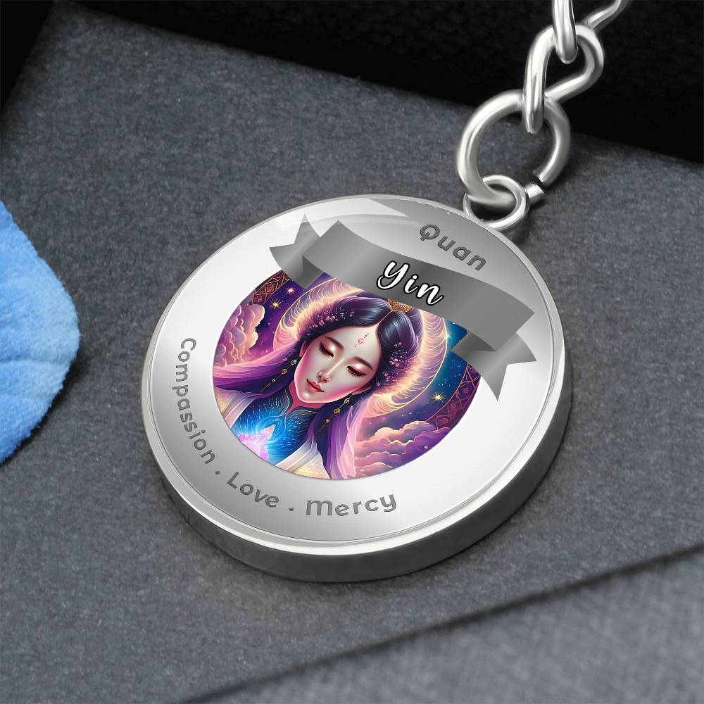 Quan Yin - Affirmation Pendant for Compassion Love Mercy- More Than CharmsMore Than Charms