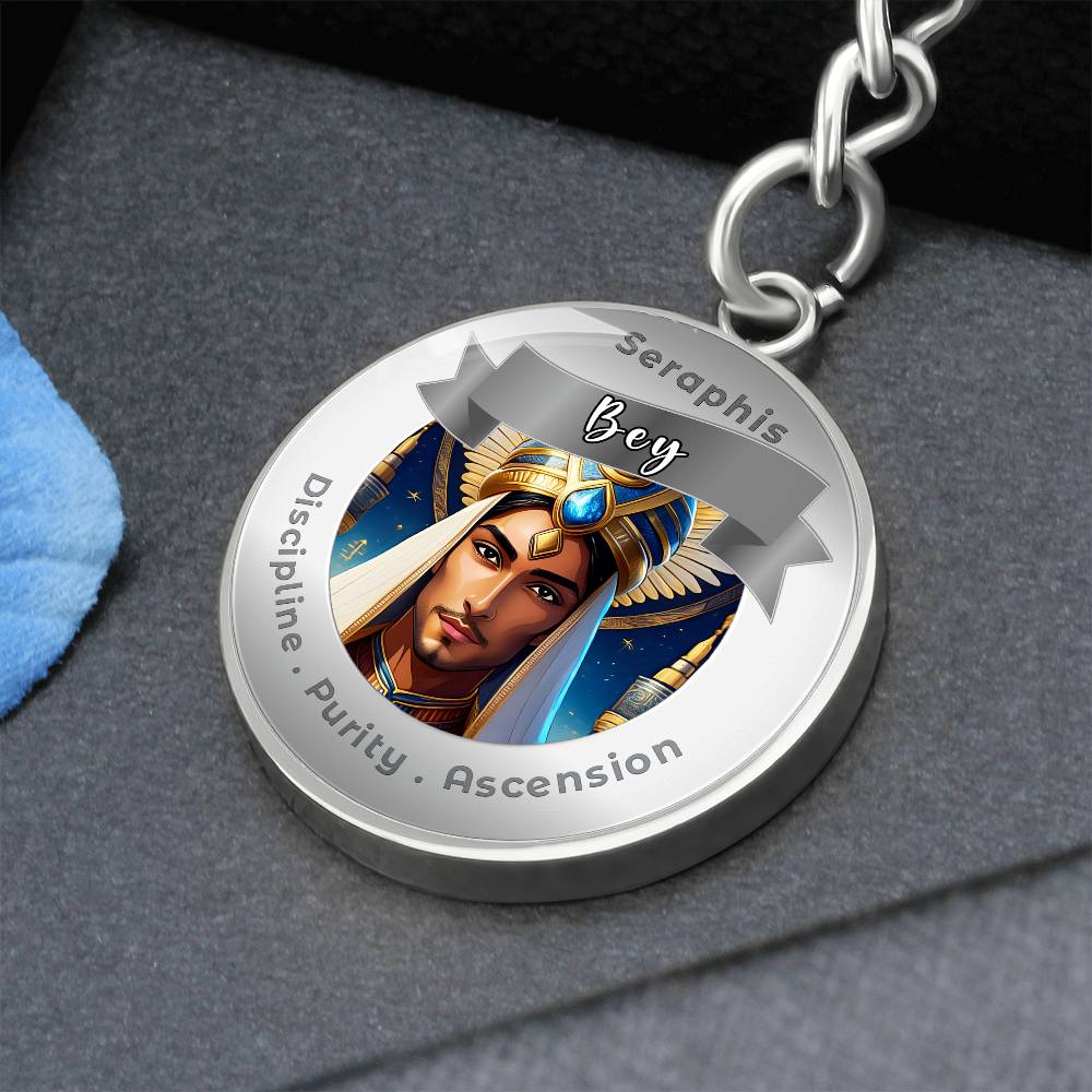 Seraphis Bay - Affirmation Keychain For Discipline, Purity & Ascension - More Than CharmsMore Than Charms