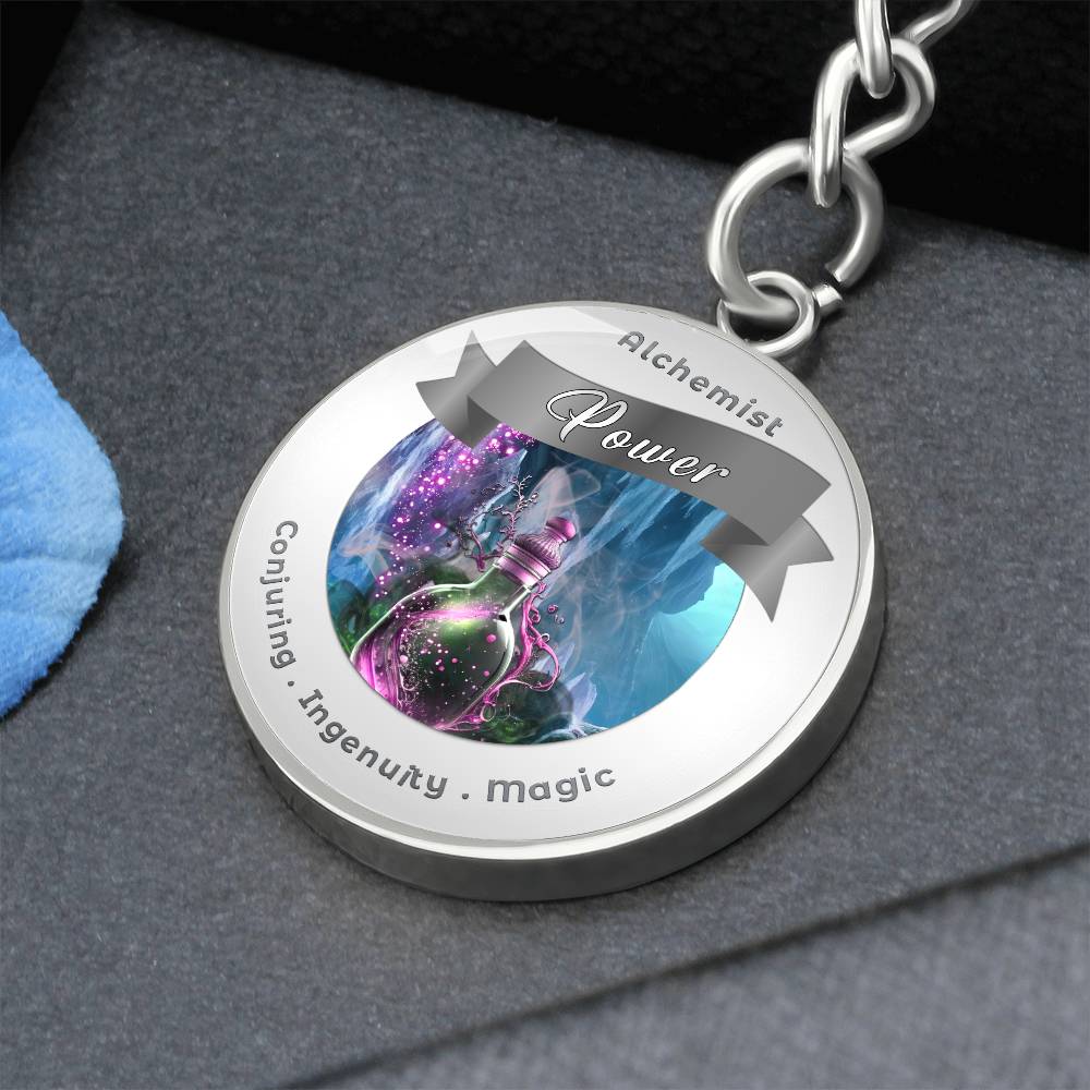 Alchemist 2 - RPG Fantasy Affirmation Keychain - More Than CharmsMore Than Charms
