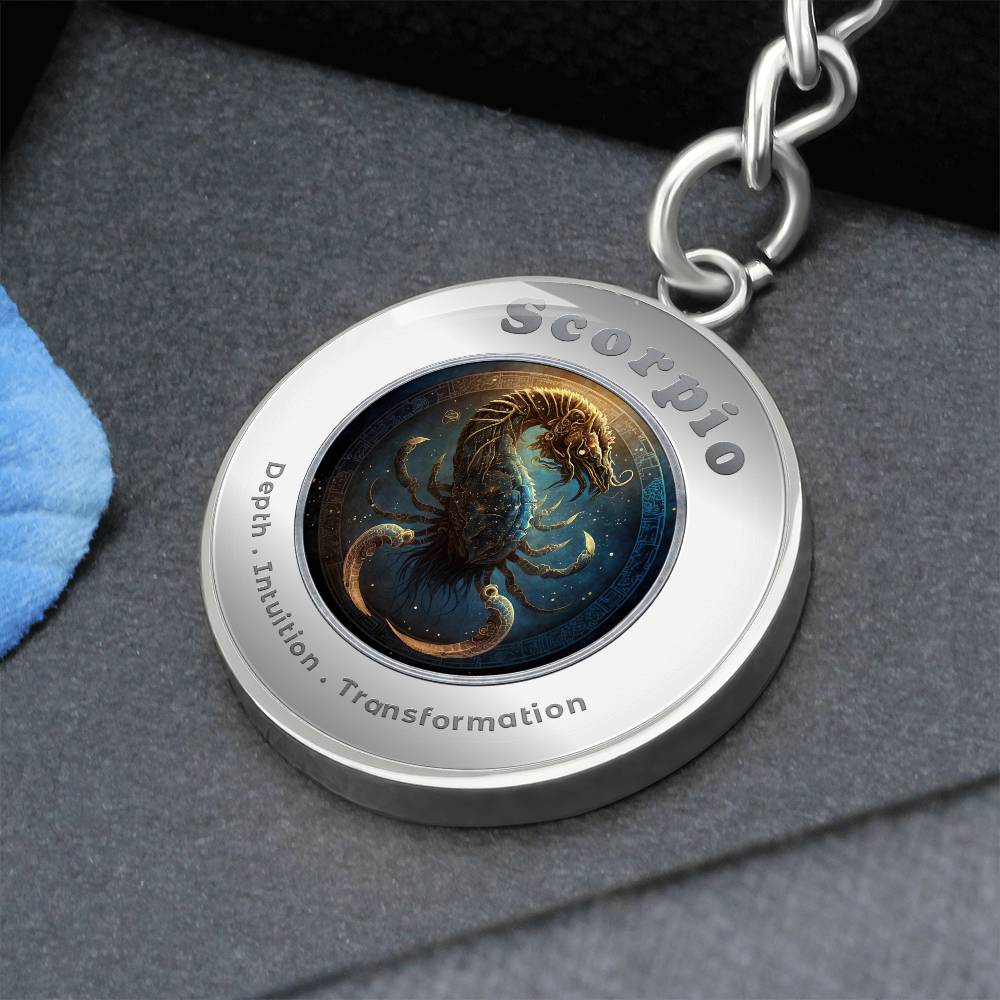 Scorpio - Affirmation Keychain - More Than CharmsMore Than Charms