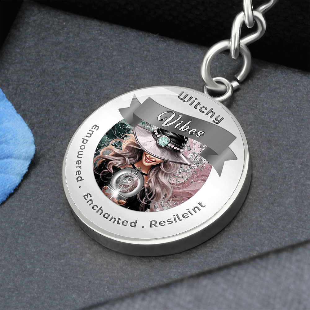 Witchy Vibes - Blond - Affirmation Keychain