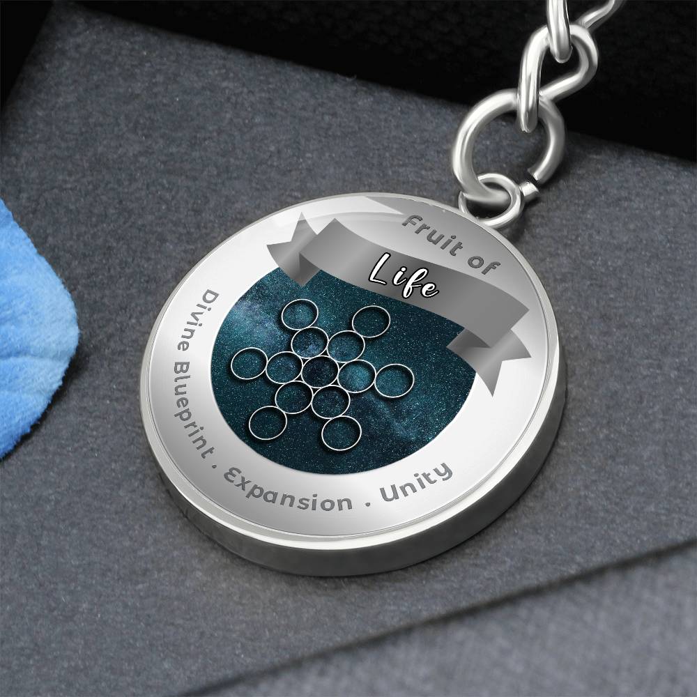 Fruit of Life - Affirmation Keychain - More Than CharmsMore Than Charms
