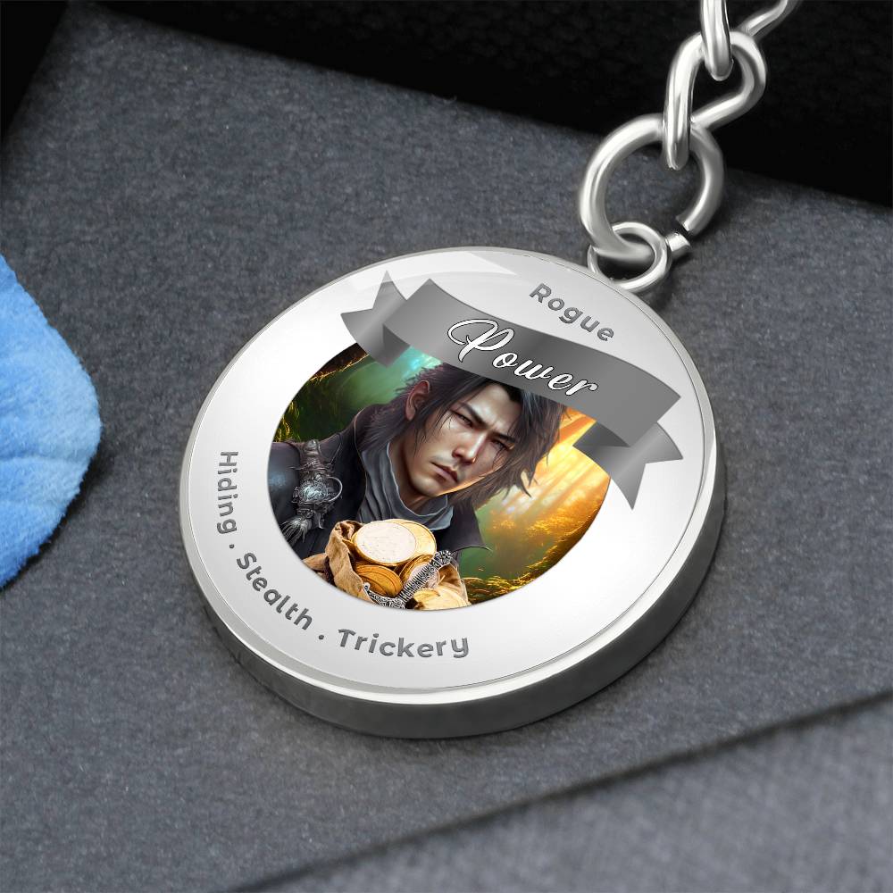 Rogue Alchemist - RPG Fantasy Affirmation Keychain - More Than CharmsMore Than Charms