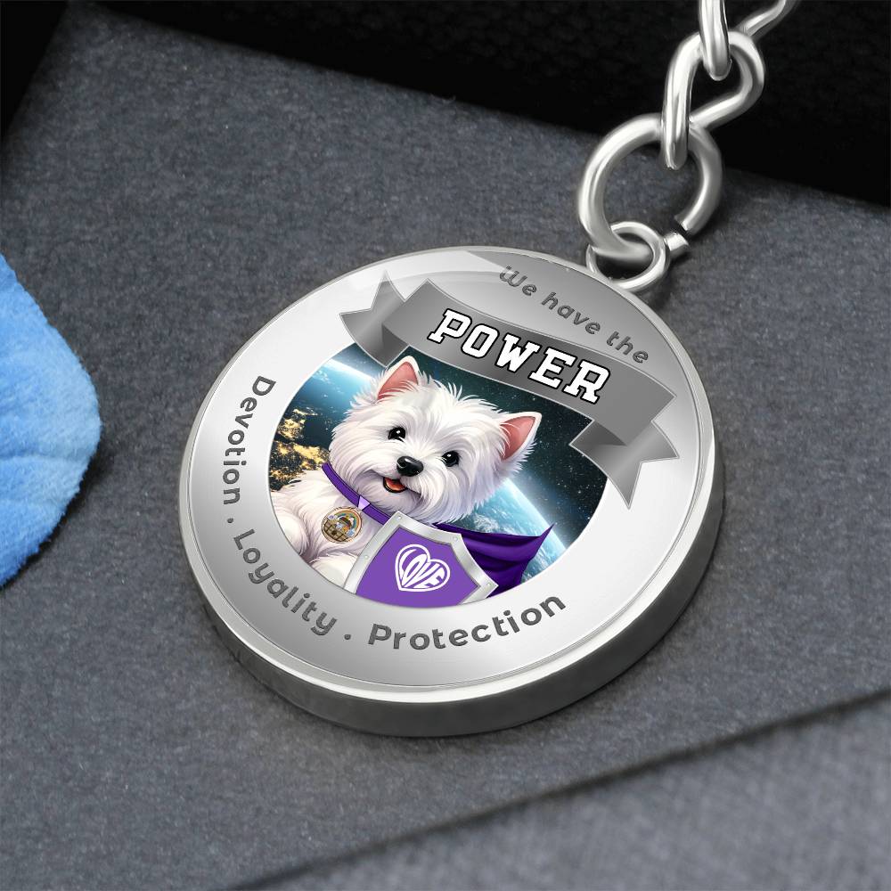 West Highland Terrier - Dog Power Animal Affirmation Necklace - More Than CharmsMore Than Charms