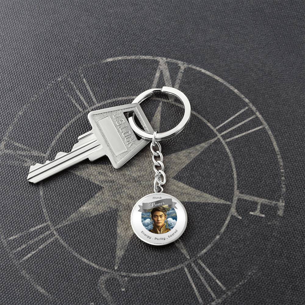 Monk - RPG Fantasy Affirmation Keychain - More Than CharmsMore Than Charms