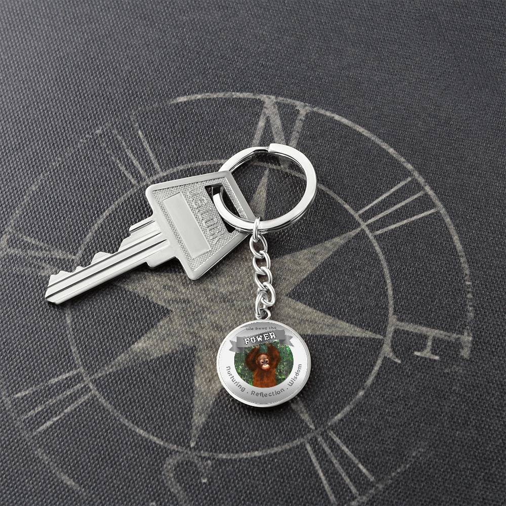 Orangutan - Power Animal Affirmation Keychain - More Than CharmsMore Than Charms