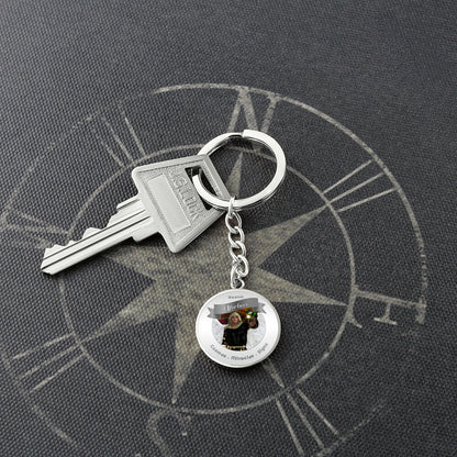 Virtues - Angelic Realm Affirmation Keychain For Signs, Miracles & Cosmos- More Than CharmsMore Than Charms