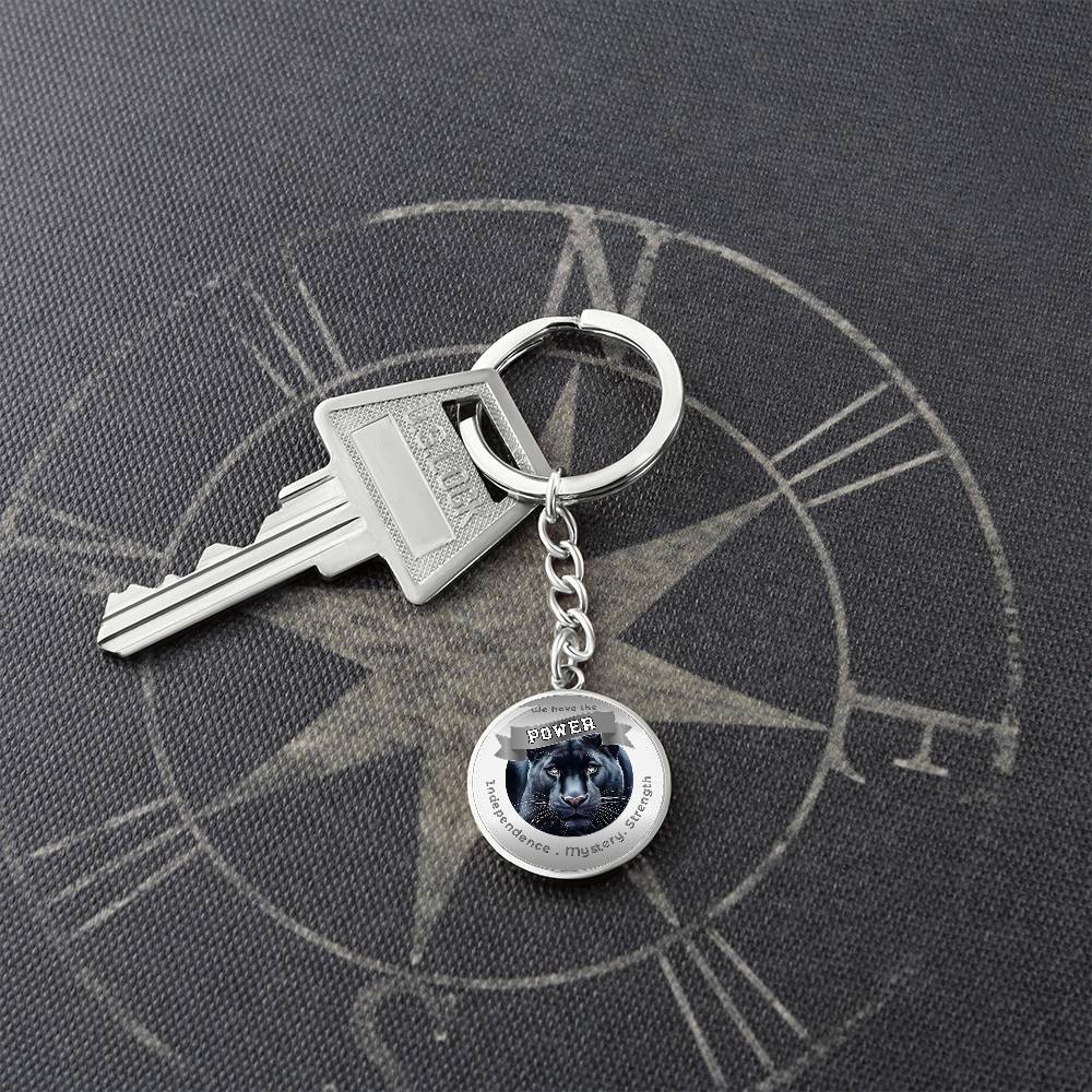 Panther - Power Animal Affirmation Keychain - More Than CharmsMore Than Charms