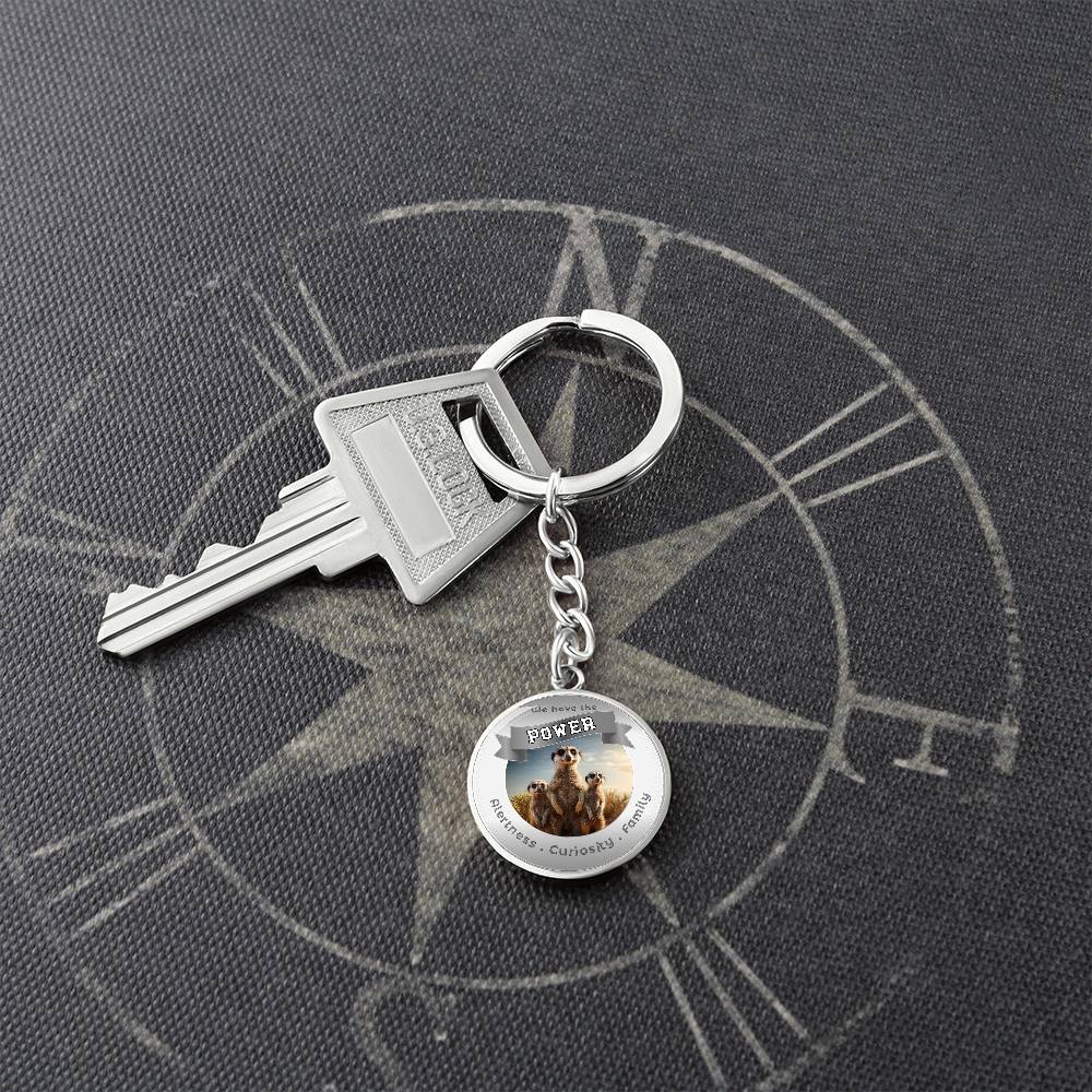 Meercat - Power Animal Affirmation Keychain - More Than CharmsMore Than Charms