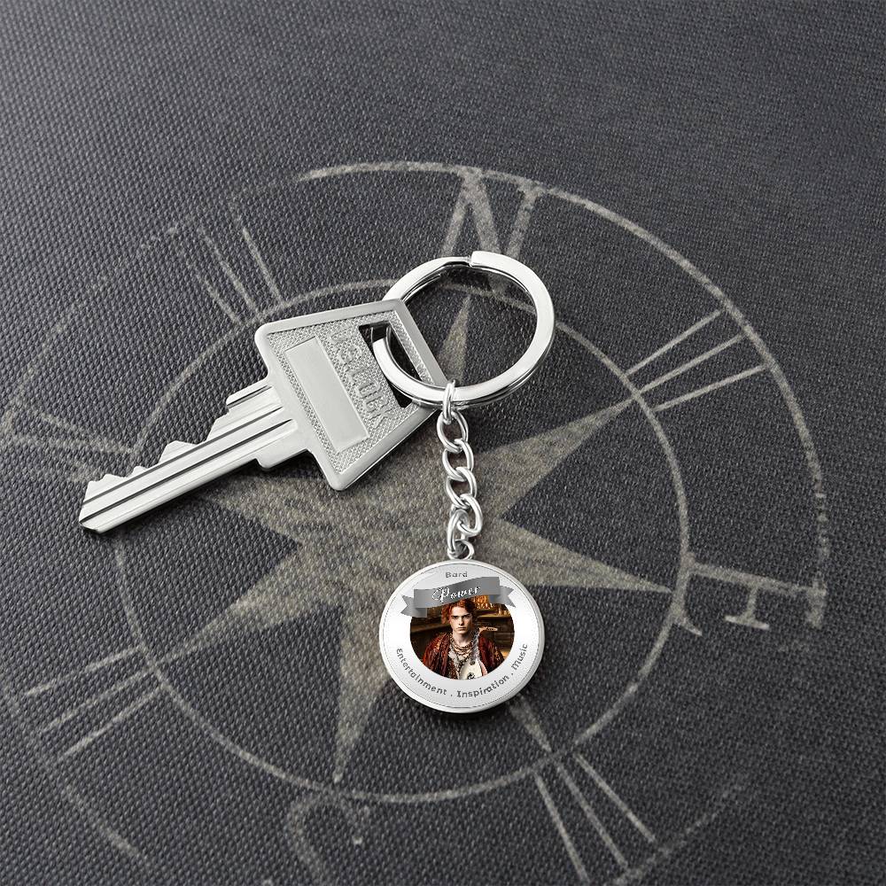 Bard - RPG Fantasy Affirmation Keychain - More Than CharmsMore Than Charms