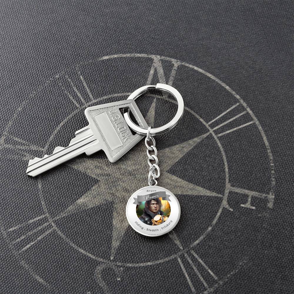 Rogue Alchemist - RPG Fantasy Affirmation Keychain - More Than CharmsMore Than Charms