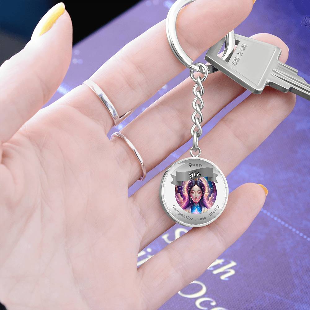 Quan Yin - Affirmation Pendant for Compassion Love Mercy- More Than CharmsMore Than Charms