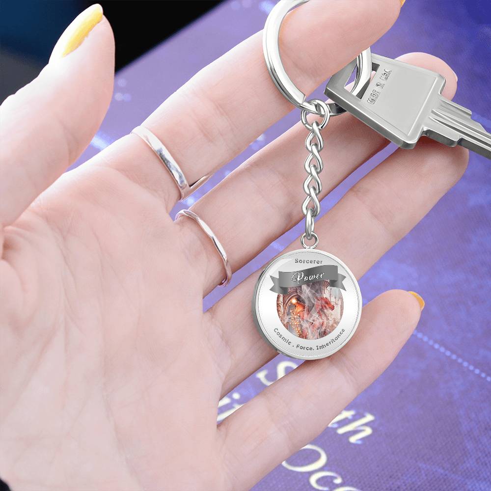 Sorcerer 2- RPG Fantasy Affirmation Keychain - More Than CharmsMore Than Charms