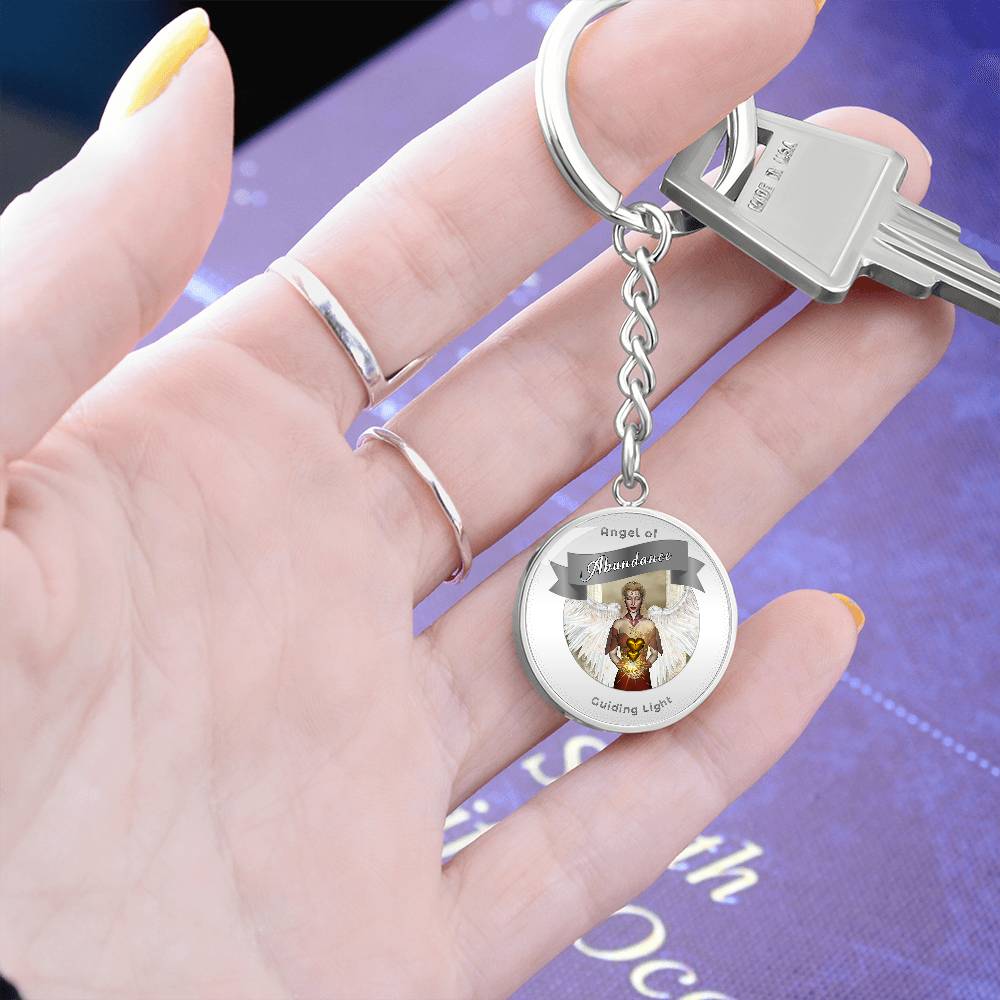Abundance - Guardian Angel Affirmation Keychain - More Than CharmsMore Than Charms