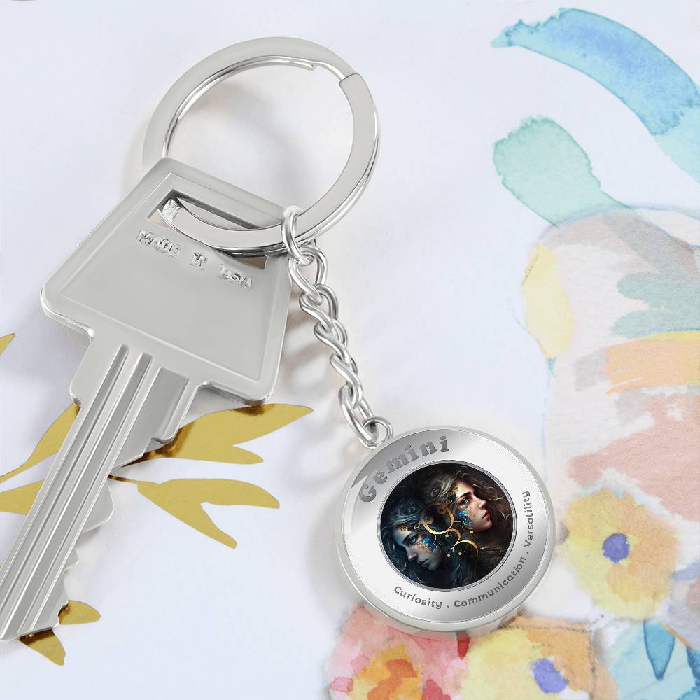 Gemini - Affirmation Keychain - More Than CharmsMore Than Charms
