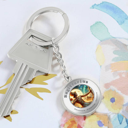 Sagittarius - Affirmation Keychain - More Than CharmsMore Than Charms