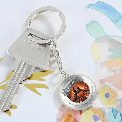 Goddess Kali - Affirmation Keychain For Liberation Power Transformation- More Than CharmsMore Than Charms