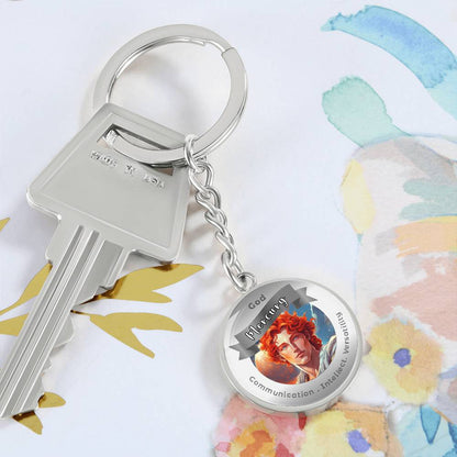 Mercury- Affirmation Keychain For Communication Intellect Versatility - More Than CharmsMore Than Charms