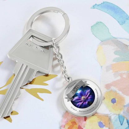 Clematis - Affirmation Pendant - More Than CharmsMore Than Charms