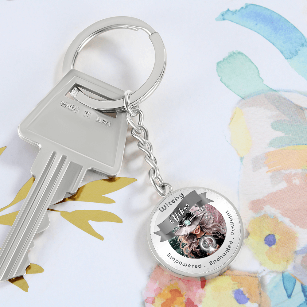 Witchy Vibes - Blond - Affirmation Keychain