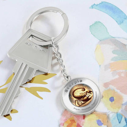 Scorpio - Affirmation Keychain - More Than CharmsMore Than Charms