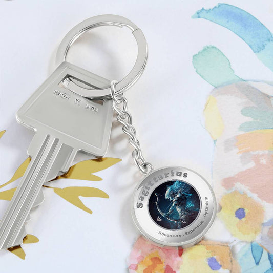 Sagittarius - Affirmation Keychain - More Than CharmsMore Than Charms