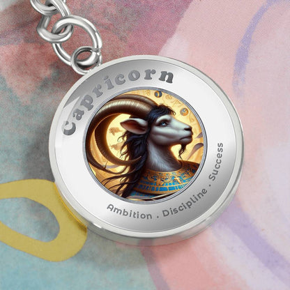 Capricorn - Affirmation Keychain - More Than CharmsMore Than Charms