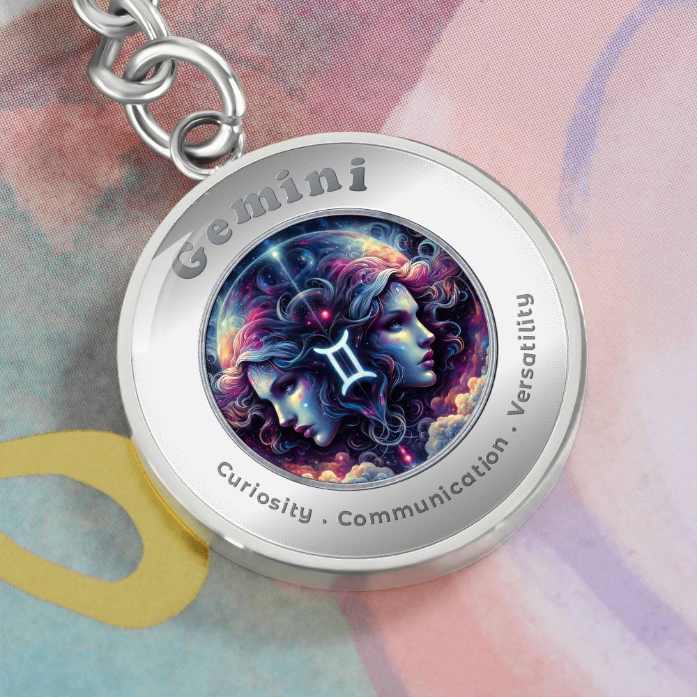 Gemini - Affirmation Keychain - More Than CharmsMore Than Charms