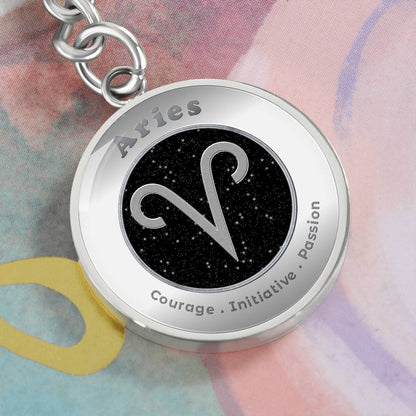 Aries - Affirmation Keychain - More Than CharmsMore Than Charms