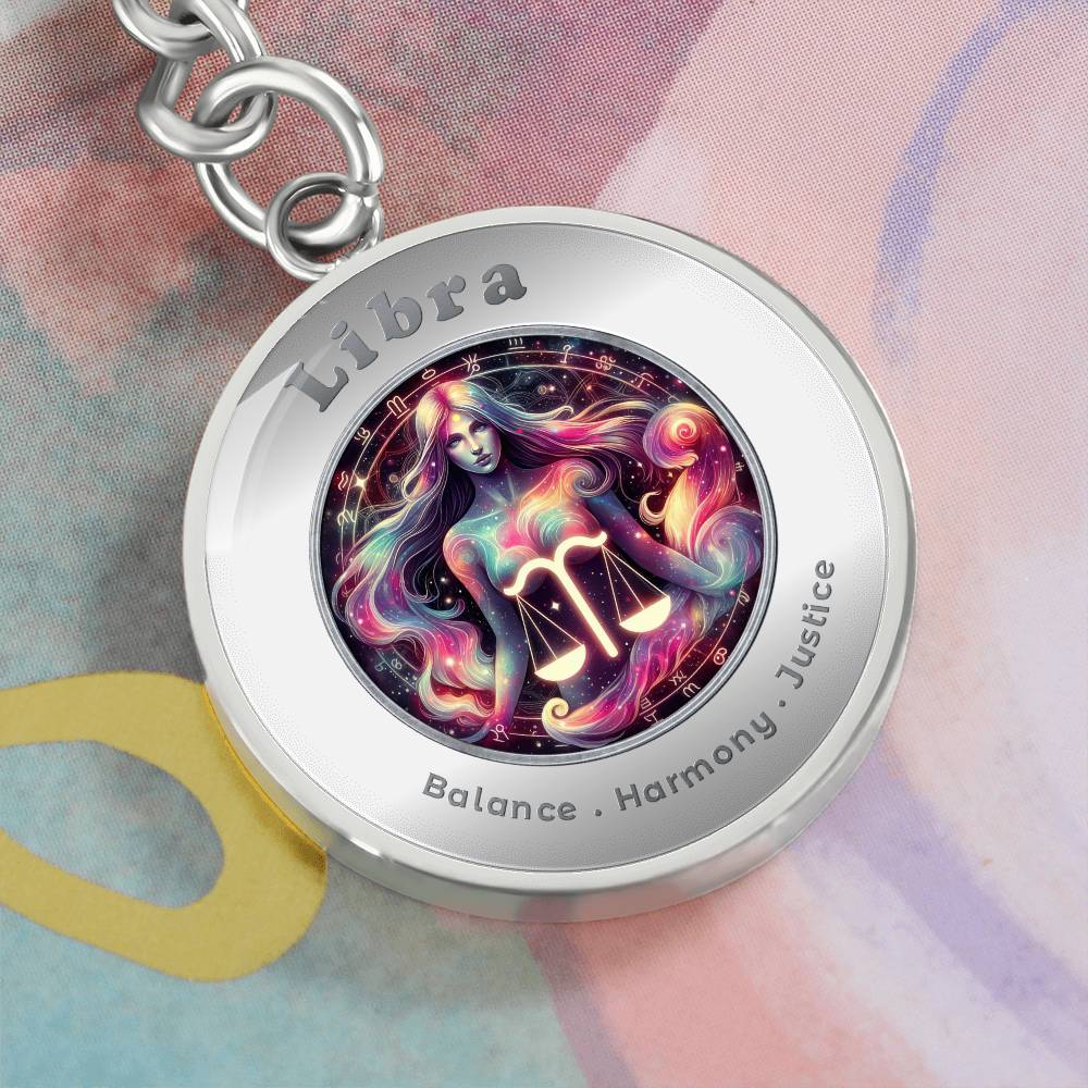 Libra - Affirmation Keychain - More Than CharmsMore Than Charms